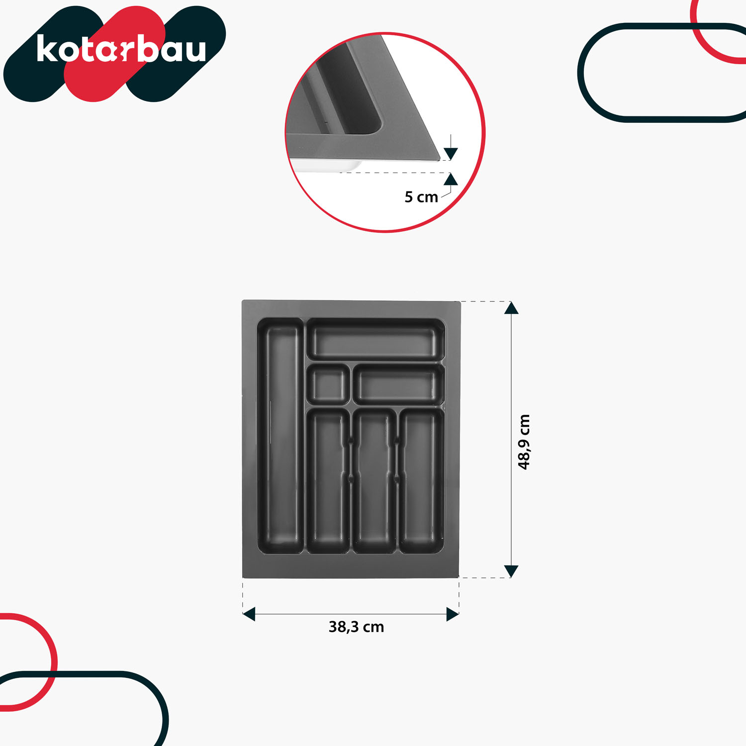 Technický nákres produktu
