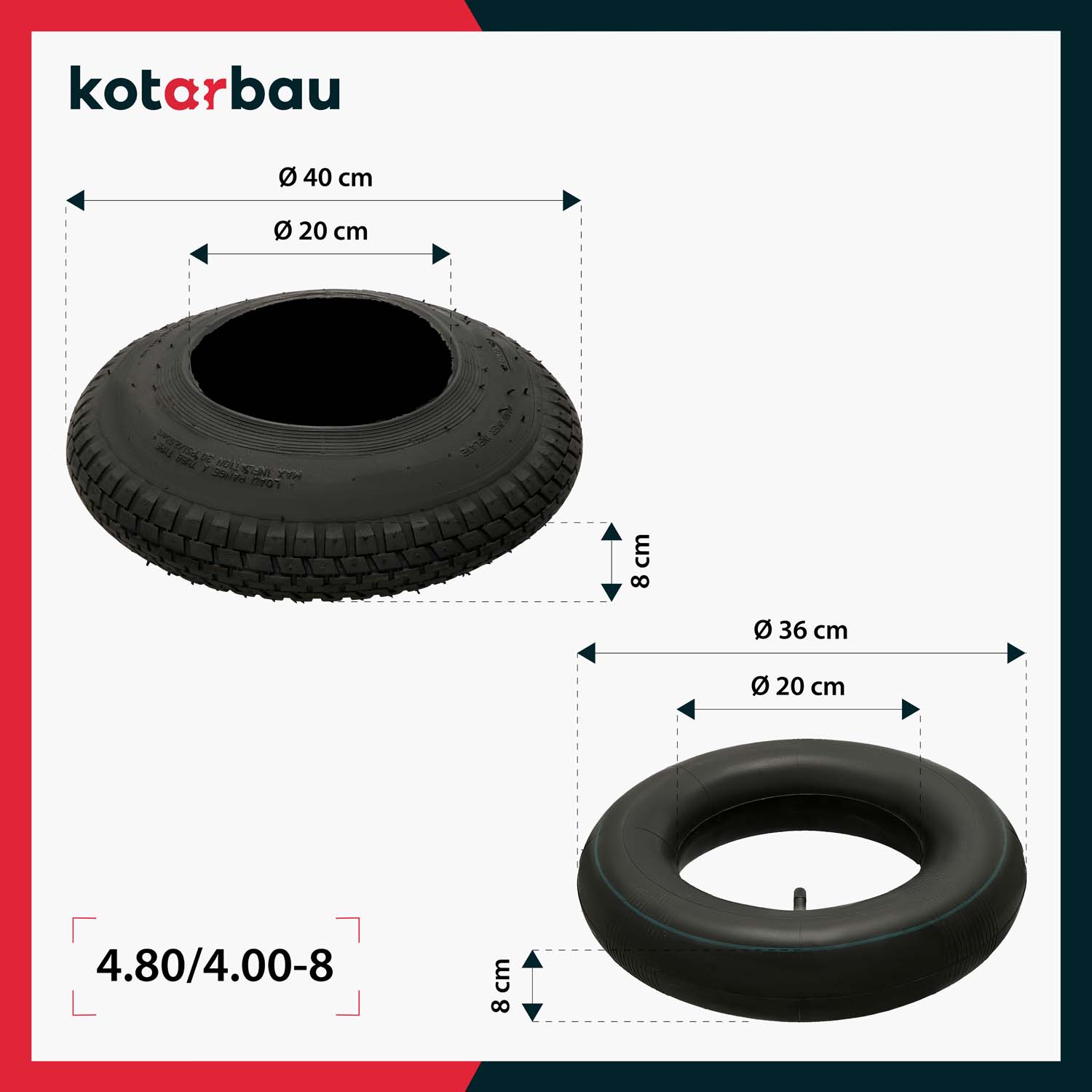 Technický nákres produktu
