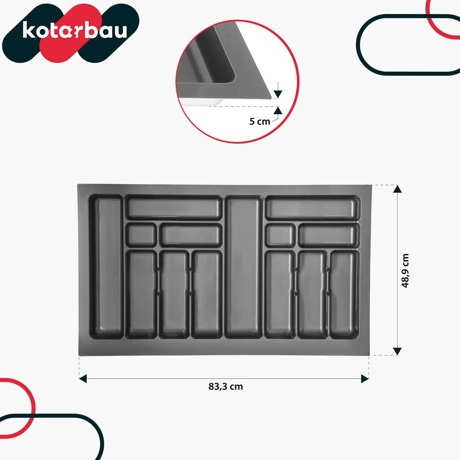 Technický nákres produktu